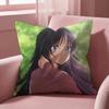 Cute K-Kaoruko W-Waguri Cushion Cover Multi-Scene Pillow Cover for Home & Car - Reversible, Soft & Durable for Daily Use