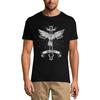 T-shirt Graphique Homme ULTRABASIC Hallelujah Saint-Esprit - Colombe et Croix Religieux Écologique Édition Limitée Court