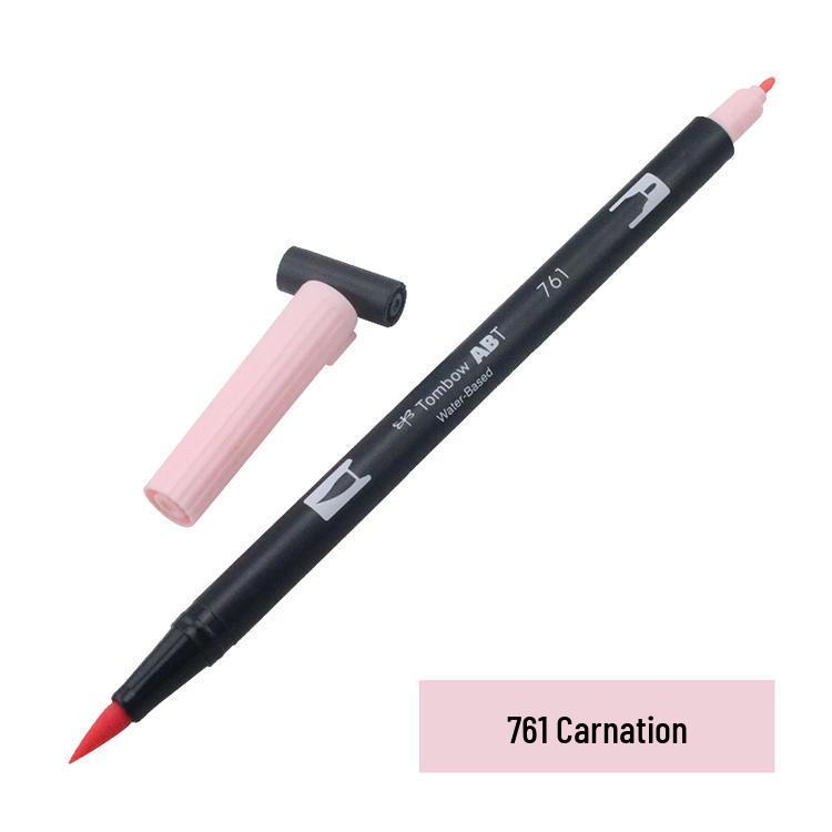 Tombow ABT Warm Color Double-Ended Watercolor Brush Pen for Students