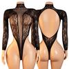 Sexy Strand-Überwurf-Oberteile Für Damen Rundhalsausschnitt Großer Rückenfreier Kurvenreicher Unterwäsche-Ausschnitt Bodycon Bodysuit Durchsichtig Sommer-Badebekleidung