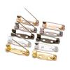 50Pieces Safety Bar Pins Secure Back Clasp with Easy Sewing Holes For Craft Project Sewing And Creative Accessories Kits