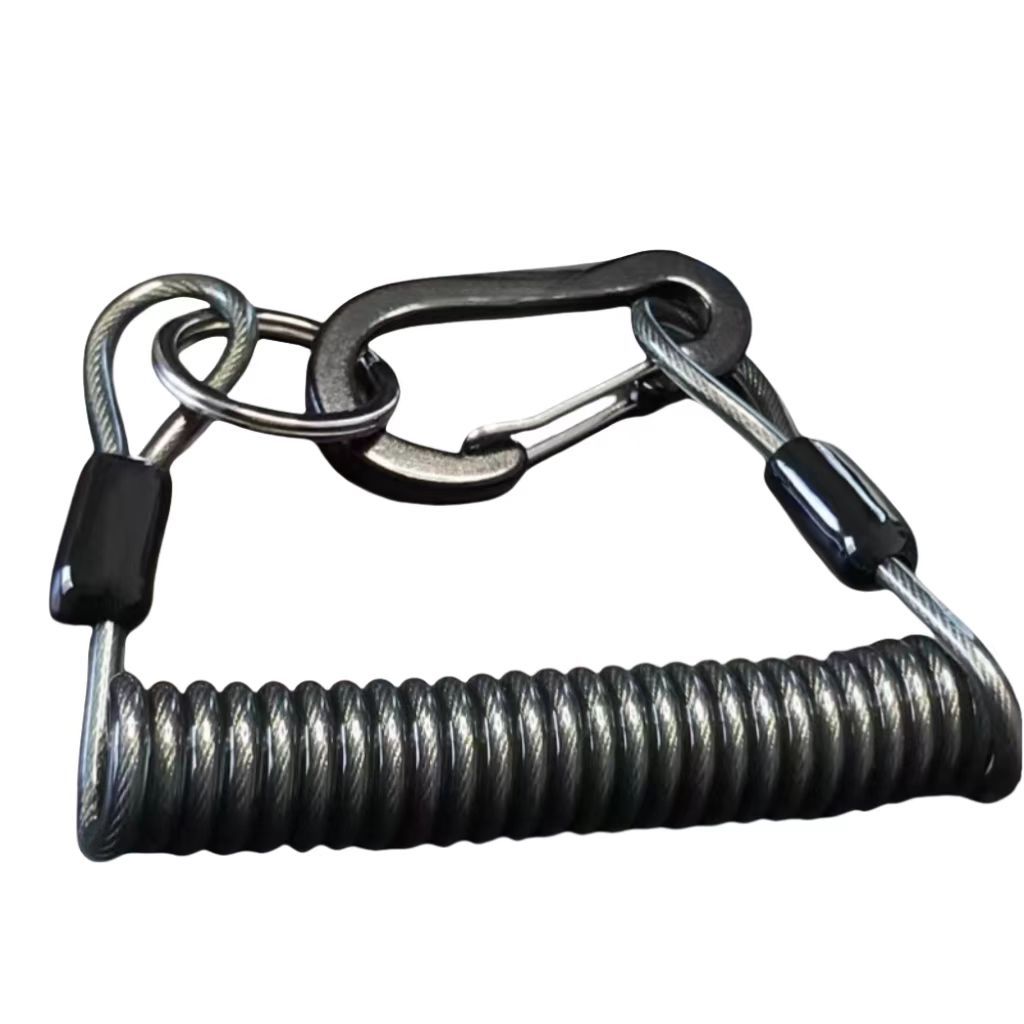 

Adjustable Rope Hooks, Lanyards, Outdoor Keychains, Key Straps, Small Backpack Lanyards чорний