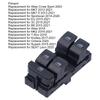 5G0959857 5G0 959 857 D Door Window Master Control Switch 5G0 959 857 D Black Replacement for SEAT Leon 2020 Power Window Switch