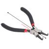 Precision Internal Bend Snap Ring Pliers Carbon Steel Black Locking Ring Pliers 5 Inch Circlip Pliers Automotive Transmission