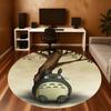 1pc Totoro tree Round Chair mat Area Rug - Non-Slip, Floor Mat for Office, Bedroom, and Indoor Decor c1125222