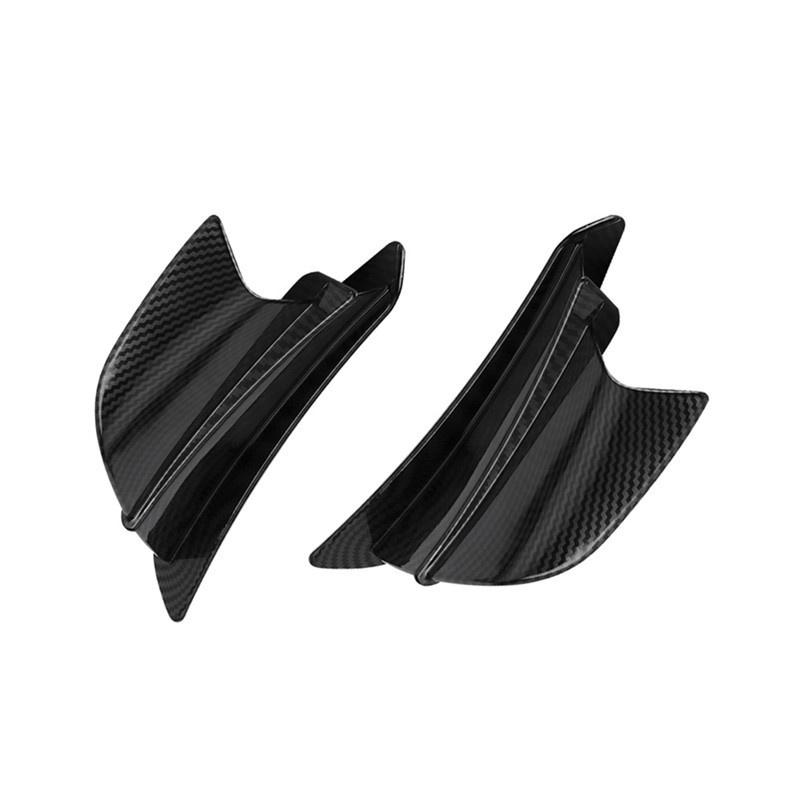 2KS Univerzální Motocyklové Winglety Deflektor Vzduchu Motocykly Instalované Pro Winglet Čelního Skla Aerodynamický Křídelní Kit Spoiler