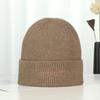 Autumn and Winter Couple Knitted Hats with Embroidered Letters Outdoor Cycling Warm Knitted Hats