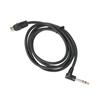 90 Degree 6.35mm Male to MIDI Din 5Pin Male Cable Right Angle 6.35mm to MIDI Sound Connection Cable 4.9ft