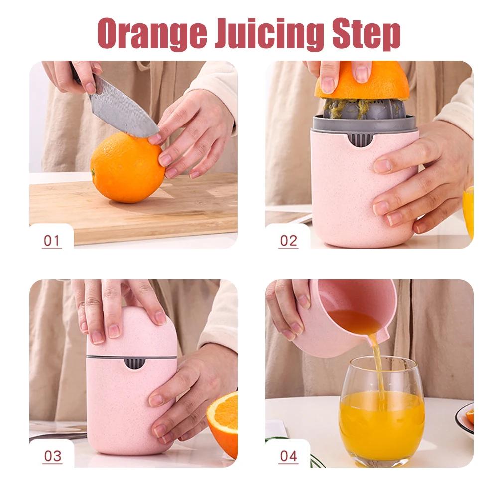 Squeezer Machine Tool Mini Fruit Juicer Orange Citrus Manual Fruit Portable Lemon Hand Rotation Press
