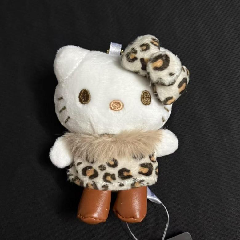 Pendant Fur Plush Scarf Leopard Print Bow Design Suitable Gift For