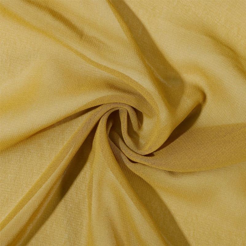 Elegant Draping Chiffon Scarf For Women Head Scarf Wrap With Natural Fall Enhances Style In Prom And Casual Event