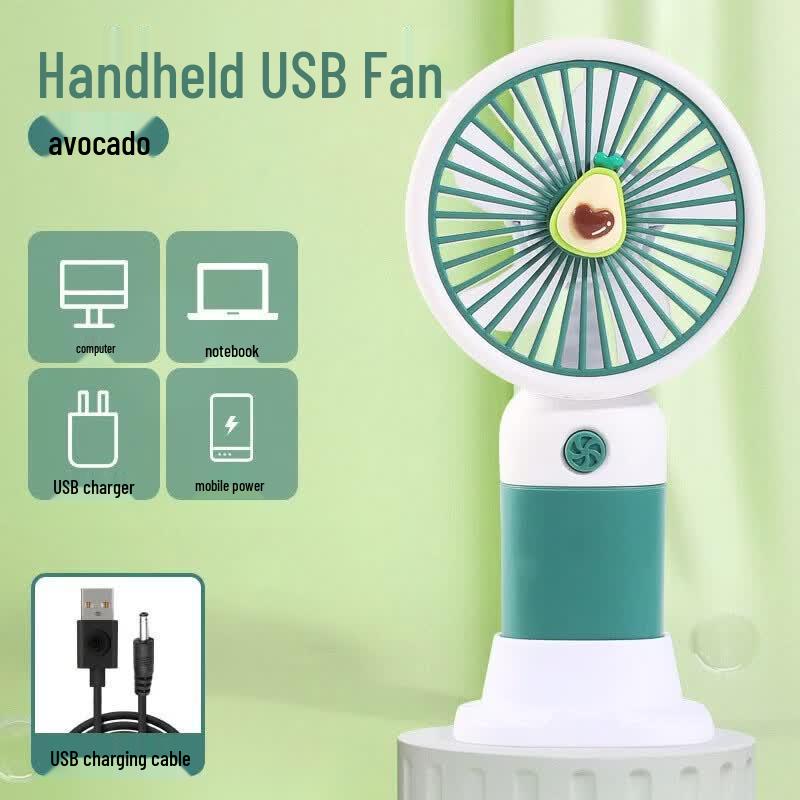 2026 Mini Portable Handheld USB Rechargeable Fan