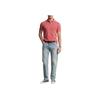 Polo Ralph Lauren Custom Slim Fit Mesh Polo Shirt Solid Color Straight Fit Short Sleeve Polo Men Tops Red MNPOKNI1N822-797