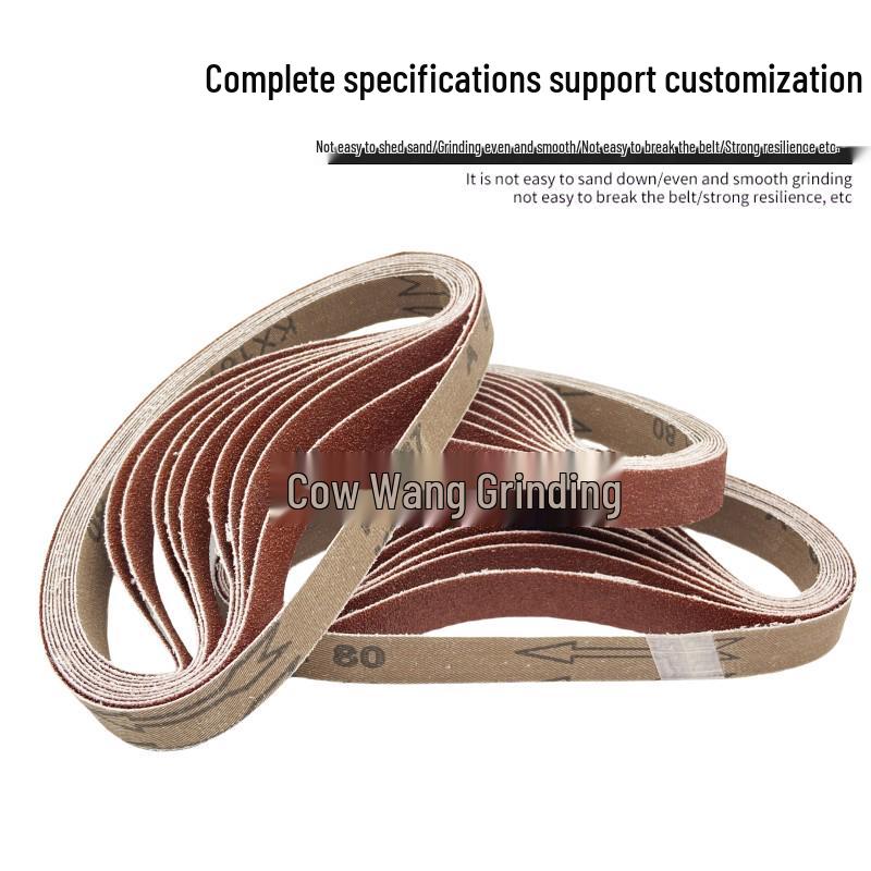 

Compact Pneumatic Belt Sander with 330x10 Sanding Belt and 520x20 Sandpaper Strip Ring