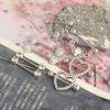 Stainless steel body piercing jewelry set - heart-shaped body piercing jewelry