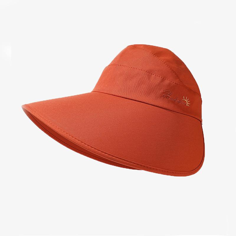 Fashionable Large Brim Sun Hat For Women Summer Outdoor Sun Protection Cap