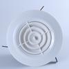 Runder ABS-Dachüberstandslüfter, verstellbarer Luftstrom, Abluftgitter, Deckenlüfter, Badezimmer, Küche, Schlafzimmer, Büro