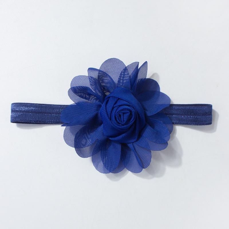 New children's chiffon flower headband, baby jewelry, baby jewelry, children's headband 11 colors