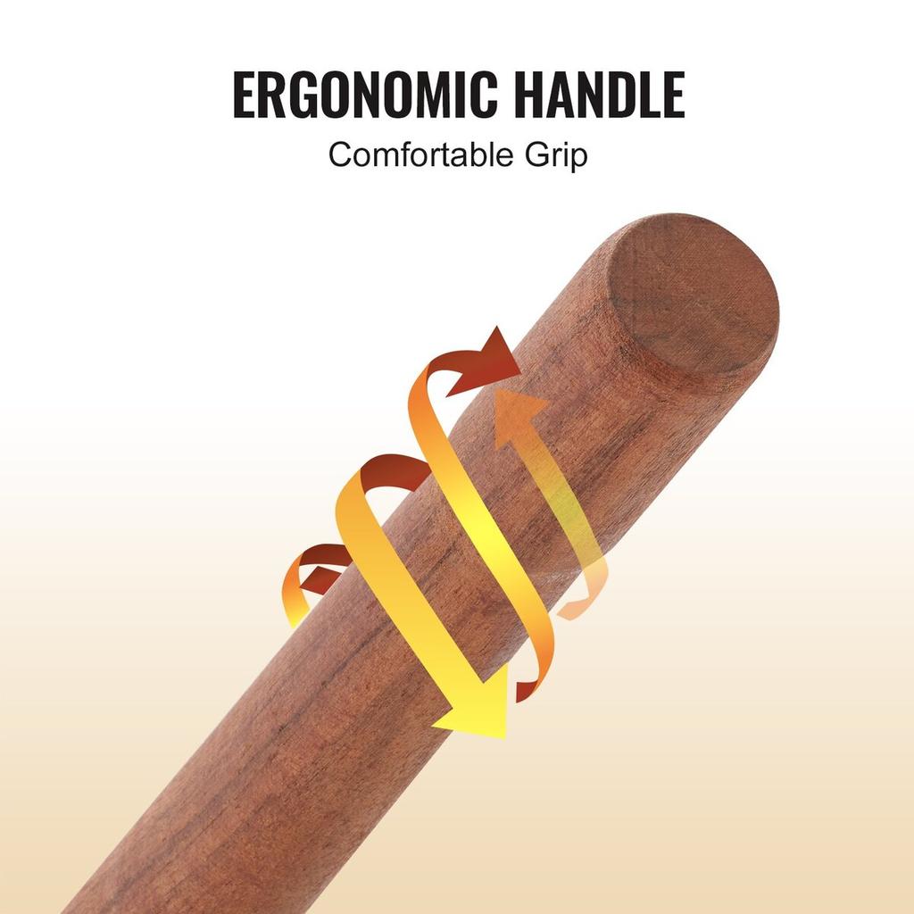 Log Peavey 46.5 in Wooden Handle Log Lifter Max 18 in Opening Log Roller