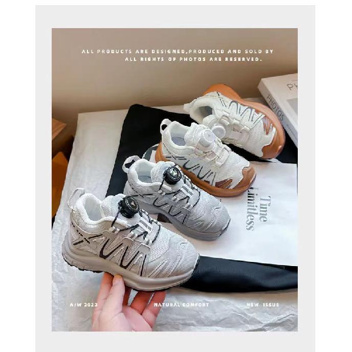 New spring and autumn mesh shoes for boys and girls, Korean-style children's sneakers, girls' dad shoes, breathable, fashionable, and casual