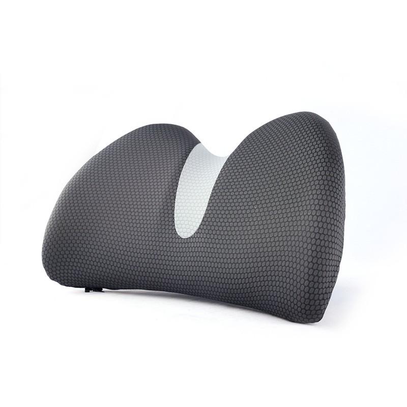 Memory Foam Lumbar Support Cushion Set Office Chair Posture Corrector Sedentary Use