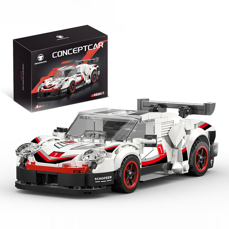 Super Sports Car Building Blocks Car Model Desktop Ornaments City Racing Car Bricks Kids Assembly Toys For Christmas Birthday Gi