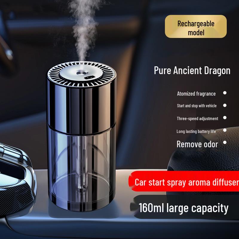 Smart Robot Car Aroma Diffuser: Long-lasting Fresh Scent for Car Interiors.