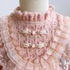 Girls' Winter Princess Lace Dress - Chinese Style Birthday Outfit (GC0392)