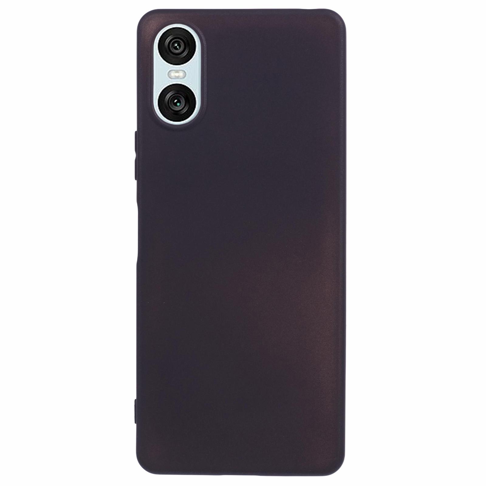 

Чехол для мобильного телефона X-LEVEL Guardian Series для Sony Xperia 10 VI, устойчивый к падениям, матовый TPU, задняя крышка Black