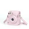 For Instax Mini 12 Camera Case PU Leather Soft Protective Case Trave Bag For Fujifilm Film Camera Bag With Shoulder Strap