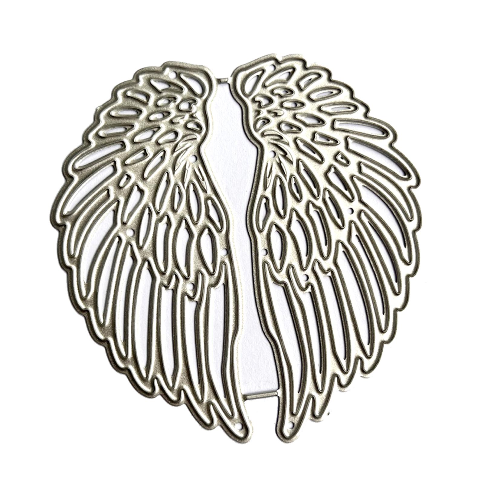 

Крыло металлический трафарет DIY ремесло углеродистая сталь шаблон для тиснения трафарет для скрапбукинга для высечек карточек украшение формы