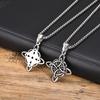 Vintage Celtic Knot Necklaces for Men Boys,Stainless Steel Nordic North Europ Amulet Pendant,Triquetra Witches Knot Jewelry Gift