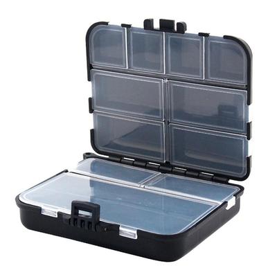 Mini Storage Case Double Layer Detachable Fishing Tackle Box Fishing Spoon Hook Bait Storage Box Fishing Accessories