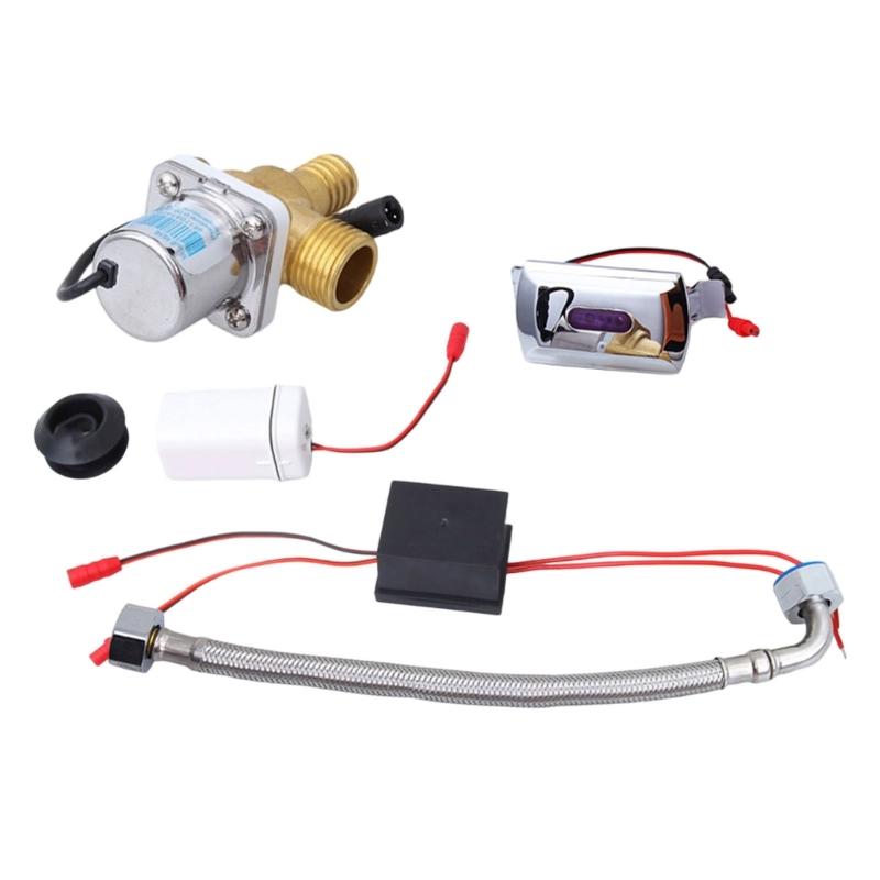 Toilet Urinal Flusher Solenoid Valves Replacement Urinal Induction Flush Valves Automatic Urinal Sensors Accessories