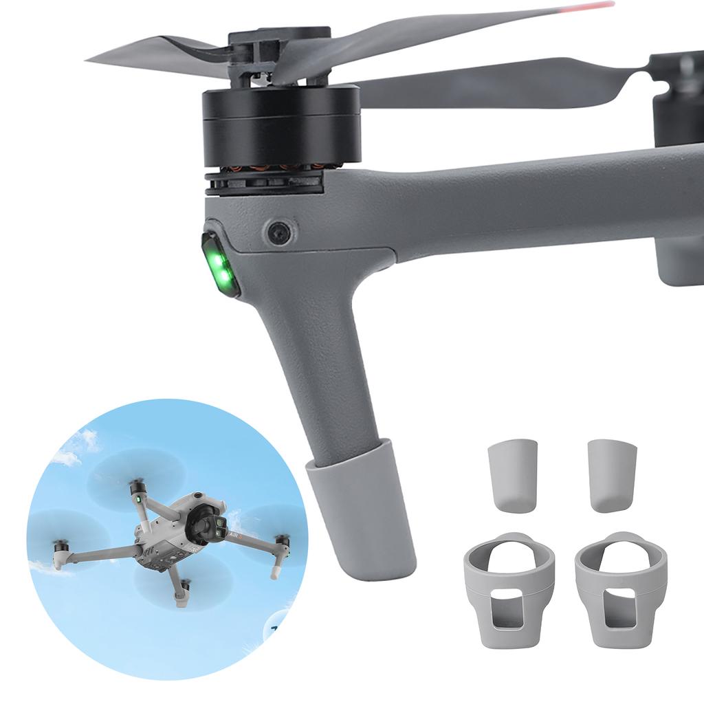 Tapa protectora de silicona para el tren de aterrizaje del cuadricóptero Air3, almohadillas protectoras para las patas del tren de aterrizaje