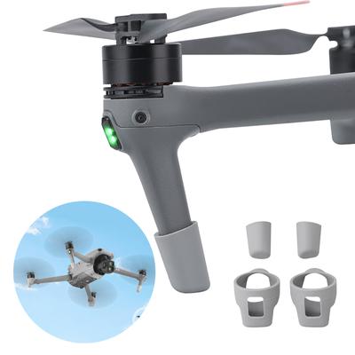 AIR 3 İniş Takımı Kapağı Kapağı Silikon Ayak Pedleri Koruyucu Air3 Quadcopter Bacakları İniş Takımı Kapağı