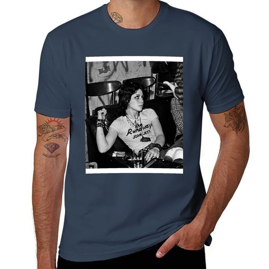 Punk T-ShirtJoan Jett T-Shirt T Shirt Man Luxury T Shirt Man Casual Anime T Shirts for Man T-Shirt