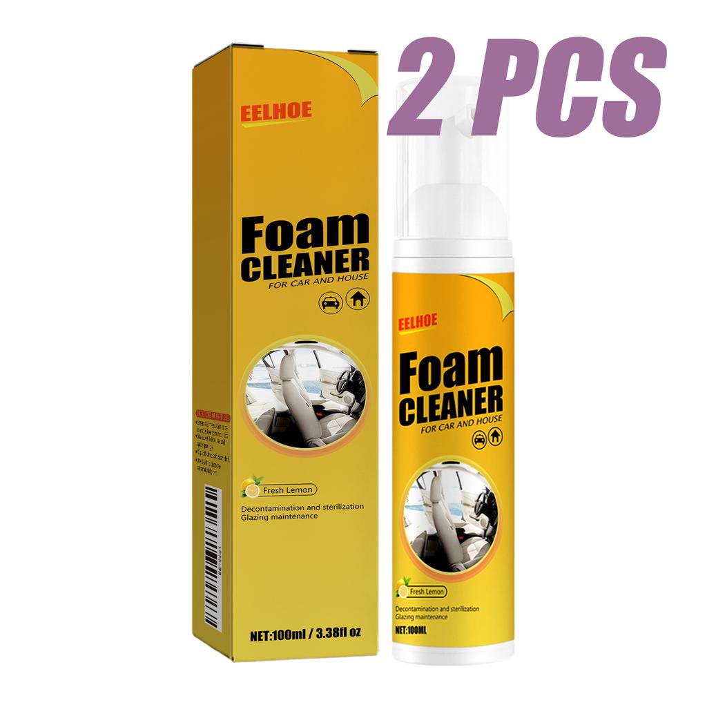 Auto Multi-Purpose Foam Cleaner Automoive Car Interior Foam Cleaner Leather Curing Agent Bubble Cleaning Spray Car Interior Wash