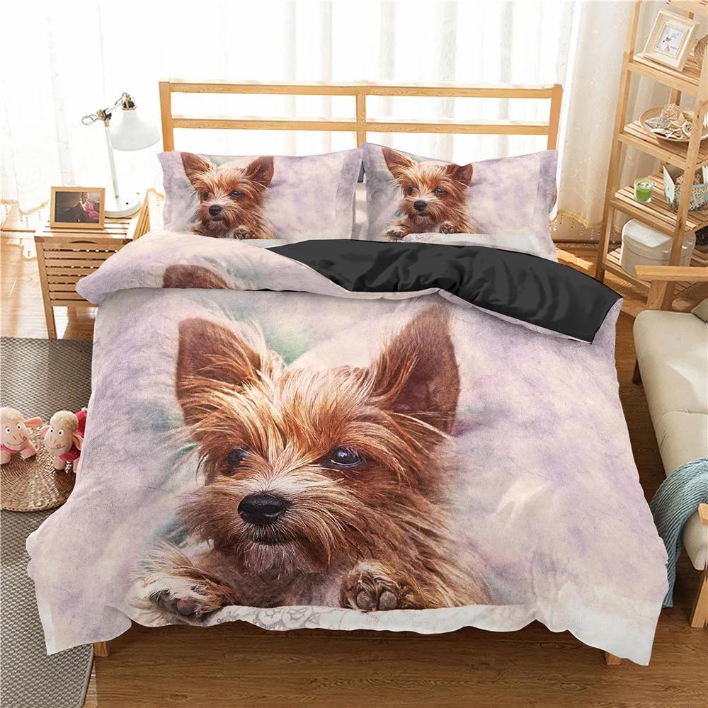 Pet Dog Bedding Set Children Winter Duvet Cover Sets Kid Twin Full Queen King 150x200 Home Textile Housse De Couette