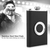 8 Oz Stainless Steel Shot Flask with Built In Collapsible Shot Glass and Funnel