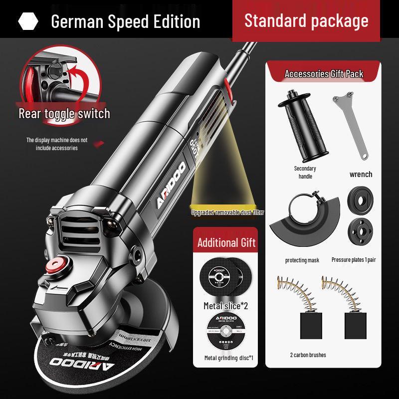 Multifunctional Angle Grinder: Small Household Polisher & Cutting Tool