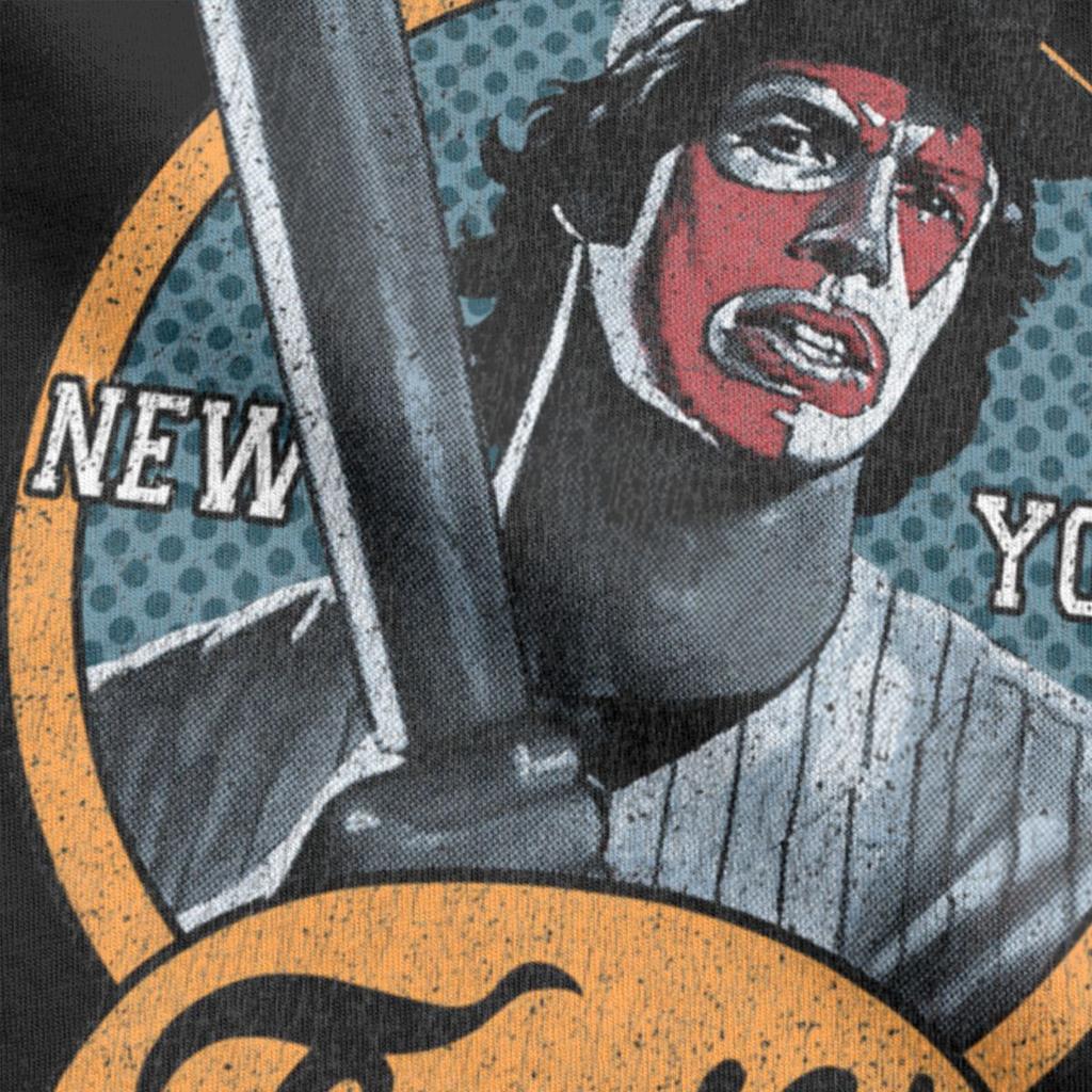 Męskie Koszulki Baseball Furies The Warriors Bawełniane Ubrania Humor Krótki Rękaw Okrągły Dekolt T-shirt Nowy Przybycie Koszulki