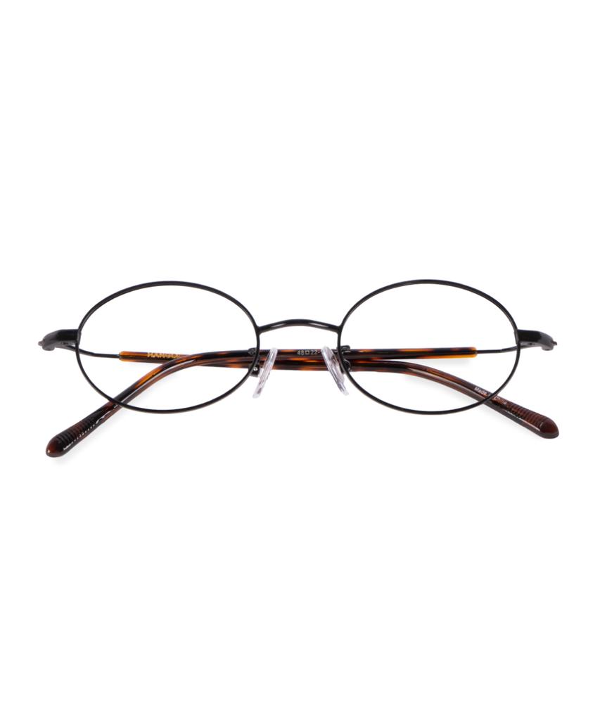 Hangeul 2-Color Vintage Oval Leopard Print