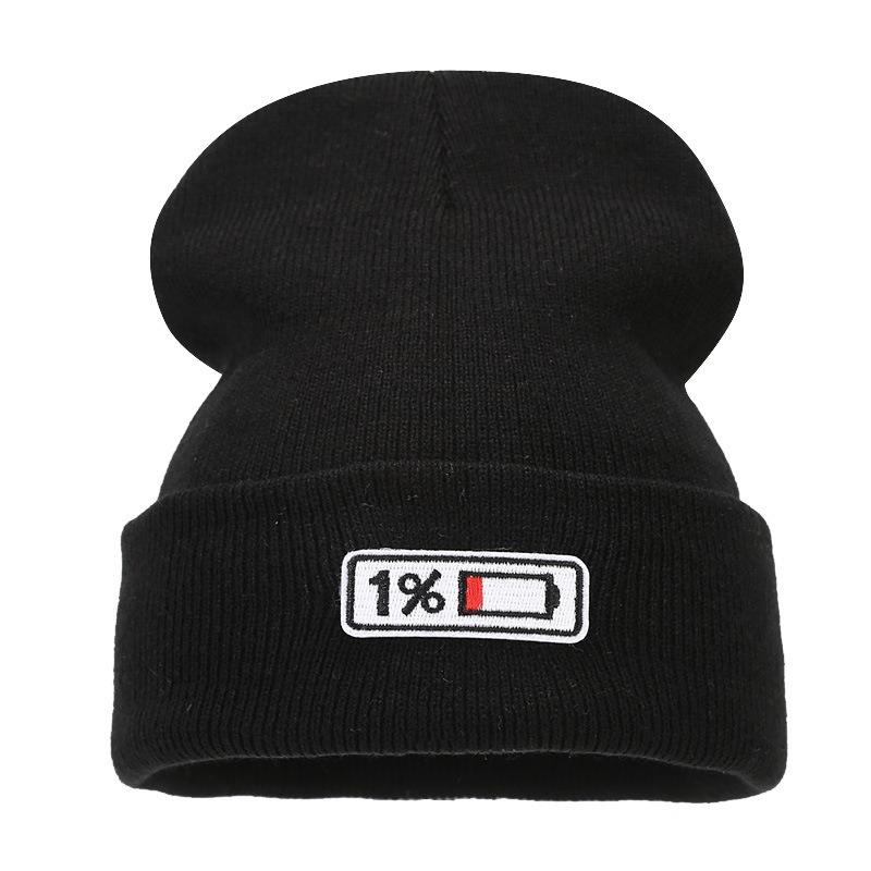 Hot Sale Cloth Knitted Hat Men's and Women's Personality Hip Hop Stacking Hat Winter Versatile Warm Cold Hat Tide