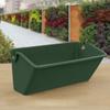 Green Planting Box Plastic Plant Flowerpot Outdoor Plant Container  Garden Decoration