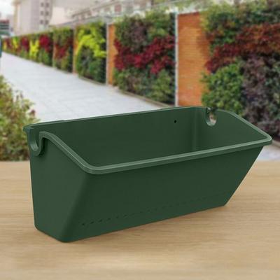 Green Wall Flower Pot Plastic Plant Flowerpot Outdoor Plant Container  Garden Decoration