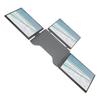 Triple Laptop Screen Extender 14 Inch 1920x1200 Resolution Auto Rotation Portable Triple Display for 12 16.5 Inch