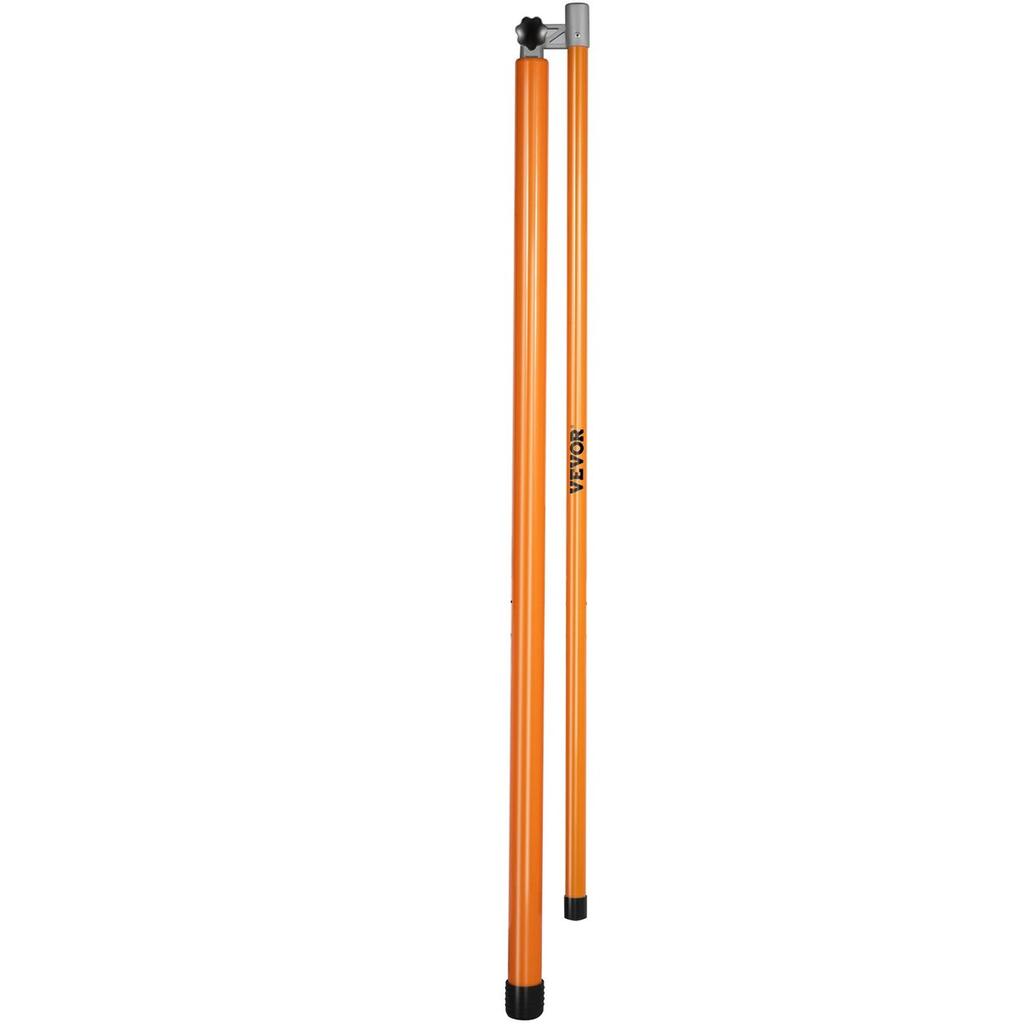 Load Height Measuring Stick, 20\' Sturdy Fiberglass Truck Height Stick with Adjustable Pole, Non-conductive Truck Height Measuring Stick with Carrying