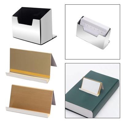 Business Card Holder Organizer Multipurpose Greeting Cards Stainless Steel