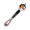 Five-Layer Anti-Scratch Razor, Stainless Steel Manual Shaver with Gillette Fusion5-Compatible Head